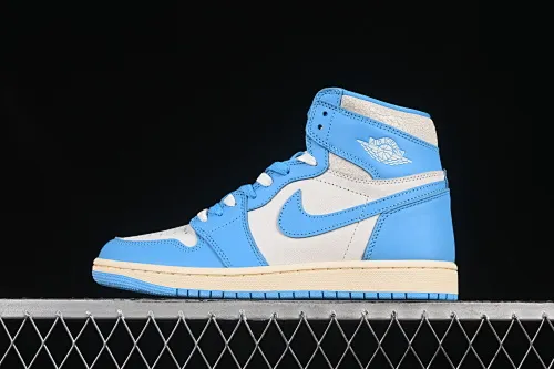 All Categories Air Jordan Jordan Series Basketball Shoes Air Jordan 1 High Special Price OG Version Air Jordan 1 High OG "UNC Reimagined" AJ1 Joe 1 Old North Carolina Blue DZ5485-402